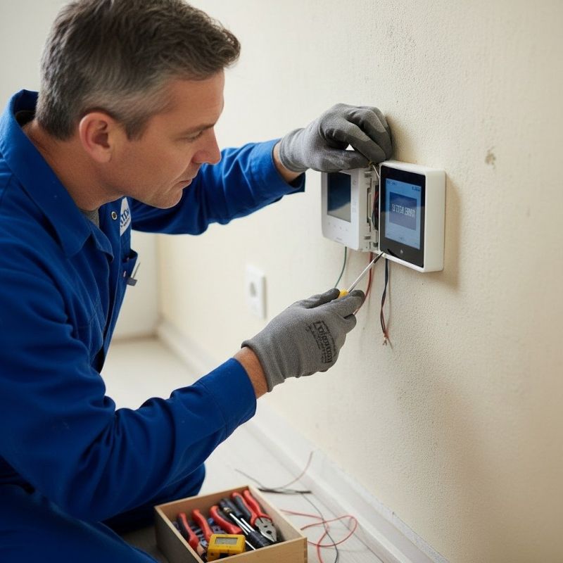 Wall Thermostat Installation detail
